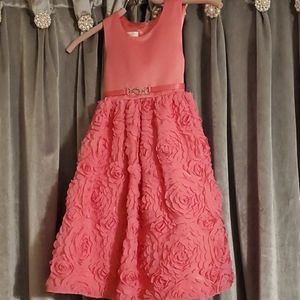 Pink girls size 6 dress.